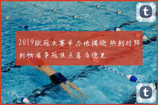 2019欧冠决赛举办地揭晓 热刺对阵利物浦争冠焦点落马德里